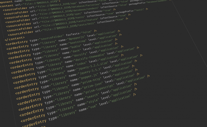 PhpStorm project files